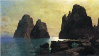 William Stanley Haseltine - The Faraglioni Rocks